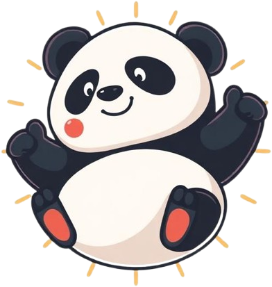 The Panda Pod mascot